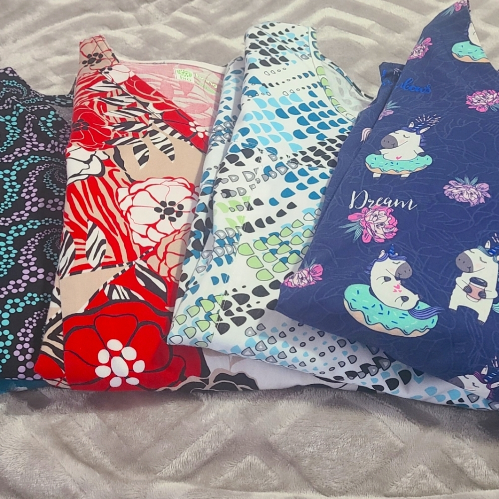 Scrub tops